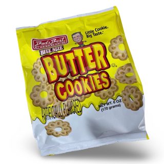 2x Bud's Best Bite Size Butter Cookies, 6 Oz Bags - Specialty Snack by Tribeca Curations