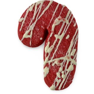 Carlotta's Christmas Themed Italian Cookies, 1 Lb Tub, (Candy Cane) - Specialty Snack by Carlotta's Bakery