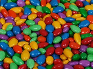 Chocolate Covered Candied Sunflower Seeds Candy, 5 lb. Bag - Specialty Snack by Carlotta's Bakery