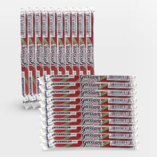Gilliam Nostalgic Candy Sticks – Classic Retro Sweet Treats | Watermelon Flavor, 20 Count - Specialty Snack by Gilliam