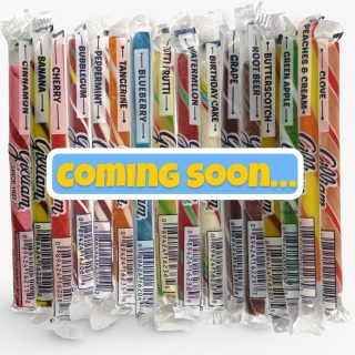 Gilliam Nostalgic Candy Sticks – Classic Retro Sweet Treats | Spearmint Flavor, 20 Count - Specialty Snack by Gilliam