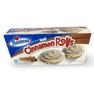Hostess Snack Cakes Multipack Box, Cinnamon Rolls, 6 Count Box - Specialty Snack by Hostess