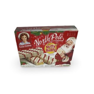 Little Debbie Christmas Themed Snack Cakes Multipack Box | Flavor: North Pole Nutty Buddy Bars - Specialty Snack by Little Debbie