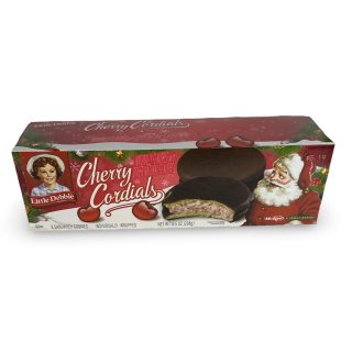 Little Debbie Christmas Themed Snack Cakes Multipack Box | Flavor: Cherry Cordials Sandwich Cookies - Specialty Snack by Little Debbie