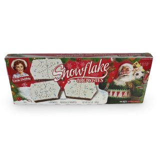 Little Debbie Christmas Themed Snack Cakes Multipack Box | Flavor: Snowflake Brownies - Specialty Snack by Little Debbie