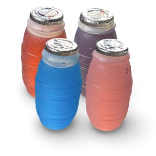 Little Hug Fruit Barrel Drinks, Berry Blend Flavors, 8 oz, 4 Pack - Specialty Snack by Little Hug