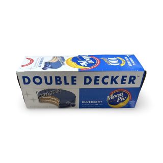 Moon Pie Double Decker Sandwich Cream Pies – 9 Pack | Blueberry - Specialty Snack by Moon Pie