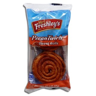 Mrs. Freshley's Pecan Sweet Rolls, 12 Packs (24 Total Sweet Rolls) - Specialty Snack by Mrs. Freshley's
