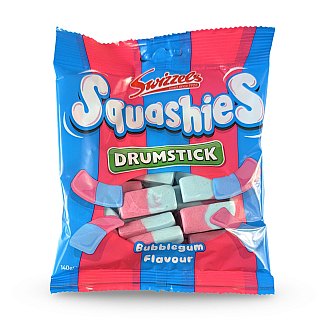 Swizzels Squashies Drumstick Imported Candy – 100 g Bag | Bubblegum